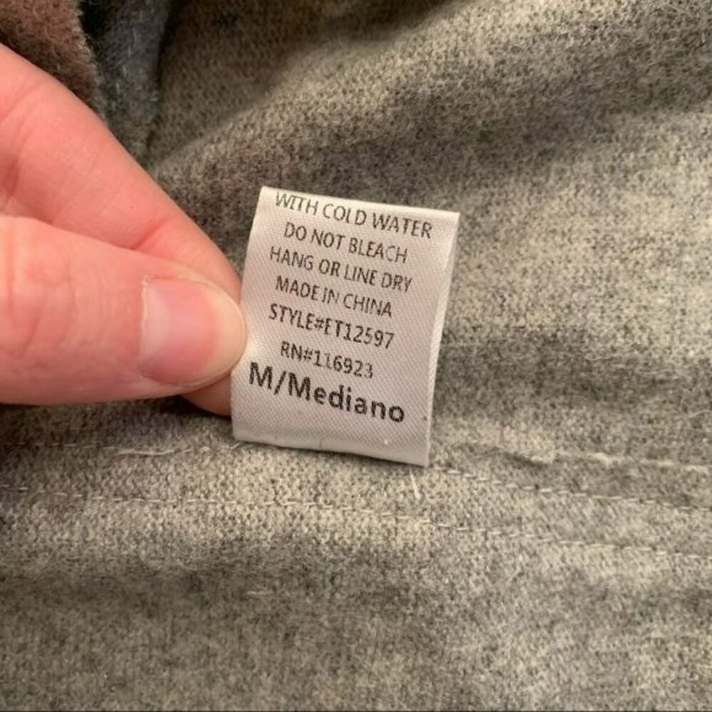 Easel Women’s Size Medium Wool Open Front Long Sl… - image 4